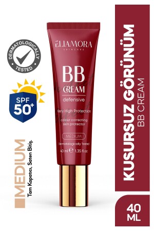 كريم MNZ-Bb +50 SPF عالية الحماية المتوسطة كريم bb0001 - eliamora