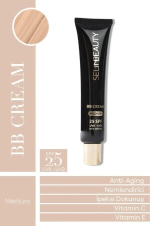 كريم MNZ-Bb متوسط Spf25 40 ml - Selin Beauty