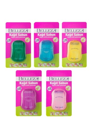 صابون ورق من نوع MNZ-Belleza 20 علبة 5 حزمة 100 قطعة SBN-2144222 - Silva