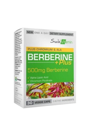 MNZ-Berberine 30 Cap - Suda Vitamin