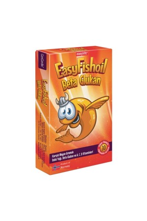 MNZ-Beta Glucan شكل جيل المضغوط - Easy Fishoil