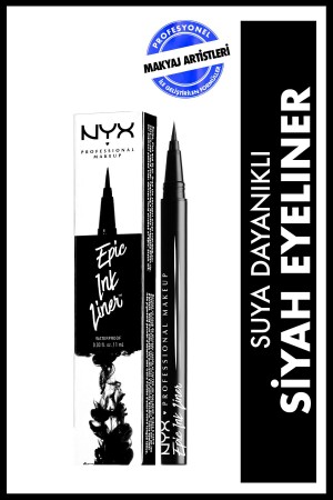 MNZ-Black Eyeliner - حبر حبر مميز 800897085605 - Nyx Professional Makeup