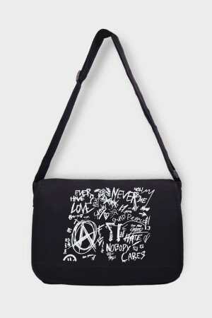 كيس البريد من نوع MNZ-Black Graffiti Design EFBUTIK10634 - Ef Butik