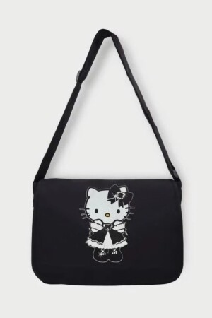 (MNZ-Black) (Hello Kitty Messenger Bag) (أفبوتيك10766) - Ef Butik