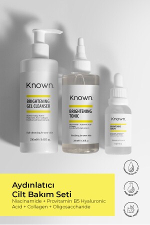 مجموعة من المواد المضيئة (MNZ-Blending and Anti-Blemish Set) (SEA FERN-NIACINAMIDE-HYALURONIC ACID- - Known.