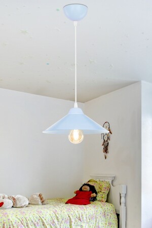 مصباح اللون الأزرق MNZ-Blue Pendant Lamp صانورة غرفة الأطفال غرفة المعيشة المطبخ الممر غرفة النوم مصباح الصانورة2 - AG LightDesign