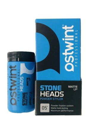 MNZ-Blue Stone Matte Hair Styling Powder موم 20 مل - Ostwint