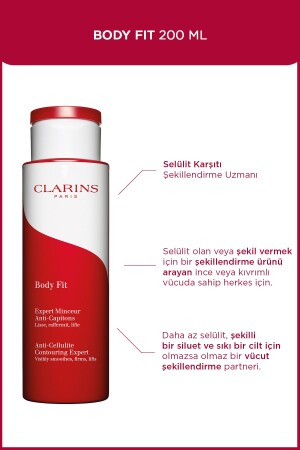 MNZ-Body Fit مضاد للسلوليت خبير تحديد المواقف 200 مليل - Clarins