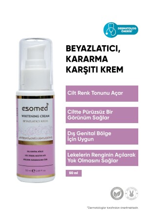 MNZ-Body Whitening Knee، Elbow، Armpit، Private Area بيكيني Area كريم مكافحة التظلم 50ml كريم تبييض المواد - Esomed