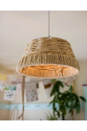 MNZ-Bohemian Candelier مع حبل Wicker Avz007 - NYLife