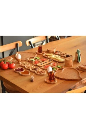 (MNZ-Bouquet) 22 قطعة طعام الإفطار مجموعة (B2666-1) - Bambum