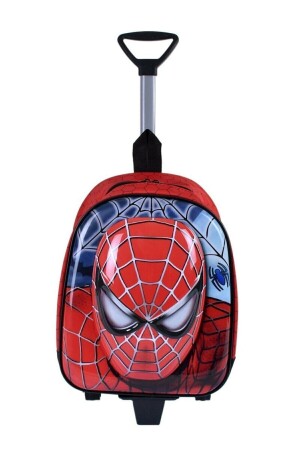 (MNZ-Boys Spiderman) (Spiderman) حقيبة رياض الأطفال مع (سكيجي) - Spiderman