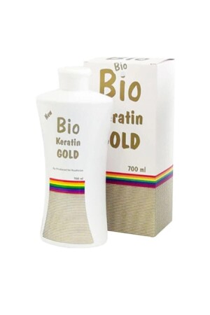 (MNZ-Brazilian Blow Dry) 700 مل قيمة شعرك - Bio Keratin Gold