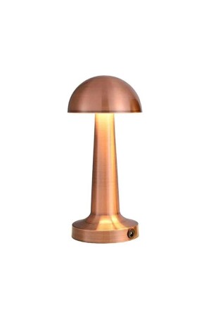 مصباح طاولة من لون MNZ-bronze 3 ألوان مع مفاتح واحد Ct-8430 - Cata