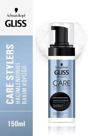 مصطلحات MNZ-Care محجمة لترقية الشعر موس 150 مل - Gliss