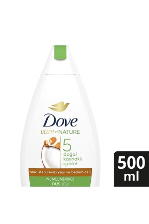 MNZ-Care من الطبيعة مرطبة غيل الاستحمام زيت جوز الهند ومستخلص اللوز تجديد 500 مل 80672 - Dove