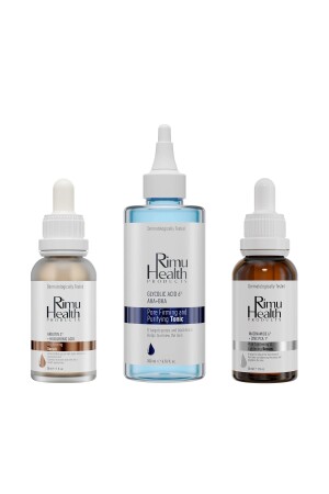 مجموعة من أدوات MNZ-Care التي تساعد على منع البقع والثدي ويهدف إلى تقييد المسام - Rimu Health Products