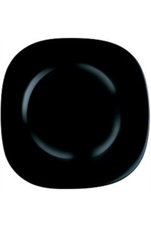 MNZ-Carine Noir Black Serving Plate 27cm مجموعة من 6 CarineNoirS27 - Luminarc