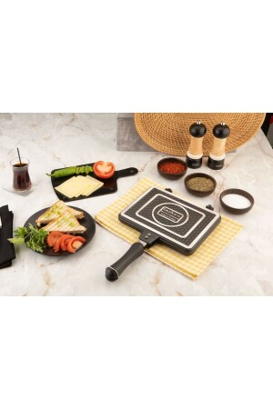 MNZ-Cast Iron Stove Top Toaster TRN TSN70 - TAŞHAN