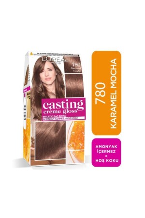 MNZ-Casting Crème Gloss Hair Dye - 780 كراميل موكا 3600523759316 - L'Oreal Paris