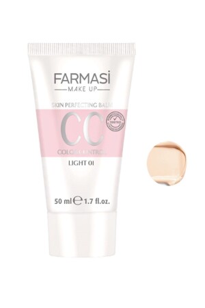 كريم MNZ-Cc - كل في واحد - لون خفيف 50 مل 8690131773991 - Farmasi