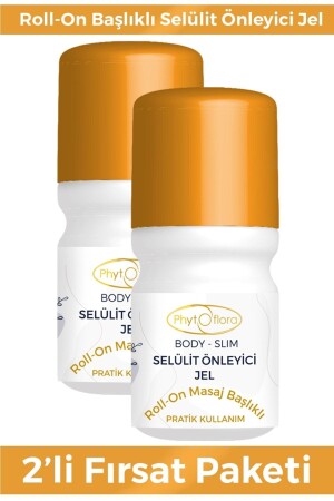 جيل MNZ-Cellulite و Stretch Mark Gel مع 2 رؤوس تدليك - Phytoflora