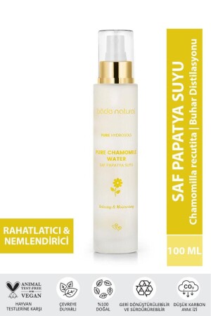 ماء MNZ-Chamomile 100% طبيعي ونقي 100 مل - Bade Natural