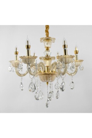 غرفة المعيشة MNZ-Chandelier, غرفة المعيشة, غرفة الضيوف 6 قطعة زجاجي الذراع 2007-5SK - Mutlu