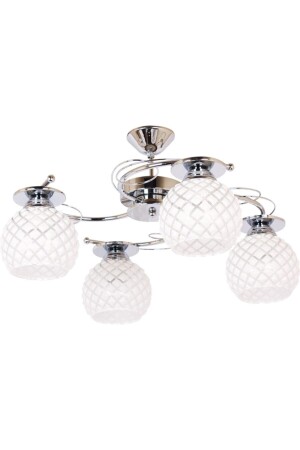 MNZ-Chandelier Chrome Tuna 4 قطع UÇ242ARR - Uçar