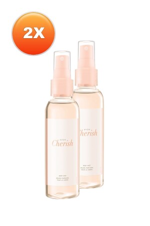 MNZ-Cherish Women's Body Spray 100 مل المجموعة المزدوجة BODYMIST0009-2 - Avon