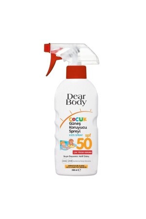 (MNZ-Children's Sunscreen Spray Spf50 200 مل 1024357) - dear body