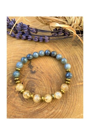 MNZ-Citrine Labradorite و Hematite سوار ayze1002102zf - AYZE DOĞALTAŞ