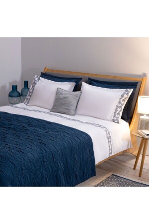 MNZ-Clayton إضافي مزدوج غطاء غطاء مجموعة 230x220 سم أبيض CK212TEK086 - Chakra