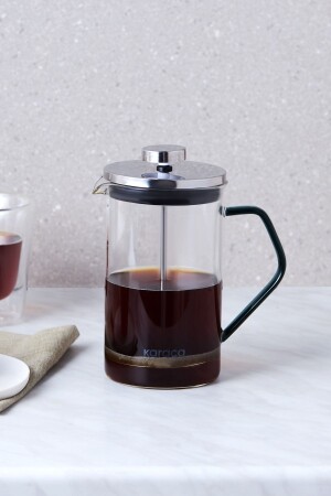 MNZ-Coffee Bean فرنسية مطبوعة خضراء باردة 600 مل 153 03. 08. 2582 - Karaca