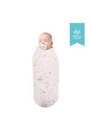 MNZ-Colorful Patterned 100% Cotton Swaddle SBYSMLK - Sevi Bebe