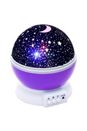 MNZ-Colorful Starry Sky Projection Light Night Light STR-MST-M - Genel Markalar