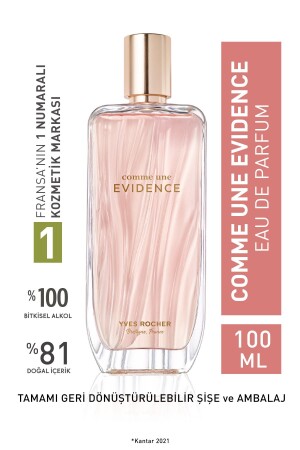 MNZ-Comme une Evidence - EDP - 100 مل - Yves Rocher