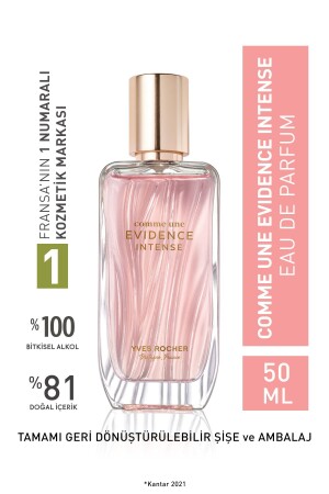 MNZ-Comme une Evidence Intense - EDP - 50 مل - Yves Rocher