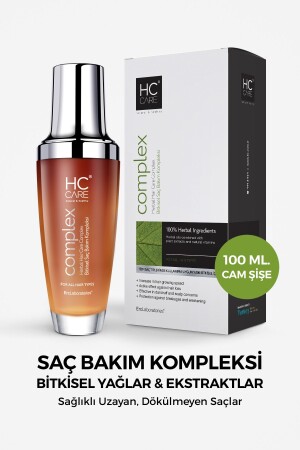 MNZ-Complex مجمع رعاية الشعر بالعشاب - 100 مل - Hc Care