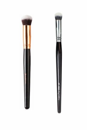 فرشاة MNZ-Concealer 136 + Pro Round Tip Concealer فرشاة 267 Kzmprt - Nascita