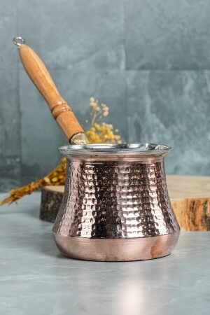 (MNZ-Copper Milk Jug & Coffee Pot) - Yıldız Çelik