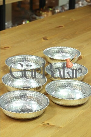 مجموعة من الـ MNZ-Copper Snack Bowl Set 6 قطع من الجوز والجبن الإفطار TYC00622349362 - GÜR BAKIR