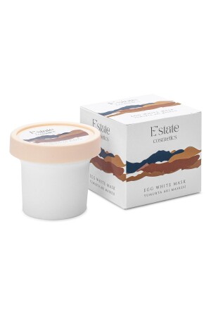 MNZ-Cosmetic Pore Tightening Egg White Mask 100 مل - قناع البيض البيضاء - Estate