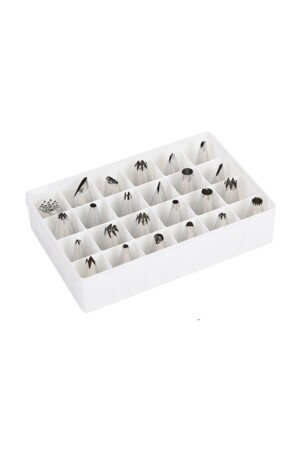 مجموعة من الـ MNZ-Cream Holder Set كيك هولدر Set 24 قطعة - Epinox