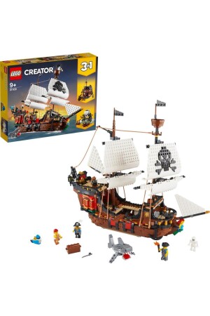 MNZ-Creator 3 في 1 Surfer Beach House 31118 - مجموعة بناء للأطفال من 9 سنوات فصاعداً (564 قطعة) RS-L-31109 - LEGO