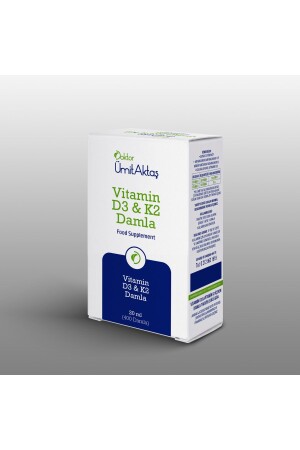 قطرات فيتامين MNZ-D3 K2 - Dr. Ümit Aktaş