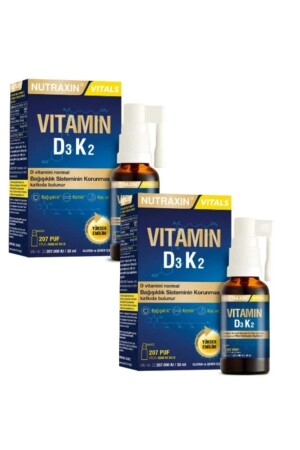 MNZ-D3k2 رش 30 مل - Nutraxin