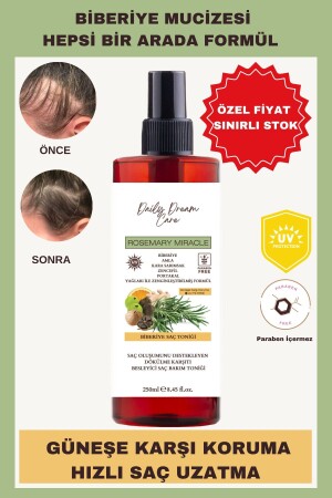 MNZ-Daily Dream Care روزماري شعر تنونية النمو السريع تشكيل شعر جديد ومكافحة فقدان المعجزة صيغة TYC7K18XMN1688 - DAİLY DREAM CARE