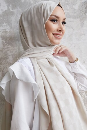 MNZ-Dama سيلكي جاكارد حجاب شال - الحجر OZ1001 - OzPrive