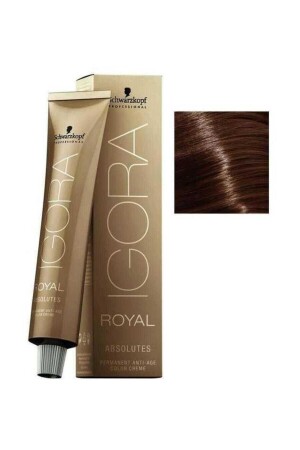 MNZ-Dark Auburn Chocolate طبيعي شيكولاته الملكية مستحيل لون الشعر 6-60 60 مل 4045787282436 - Igora
